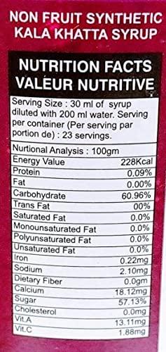 kalvert foods kalakhatta syrup