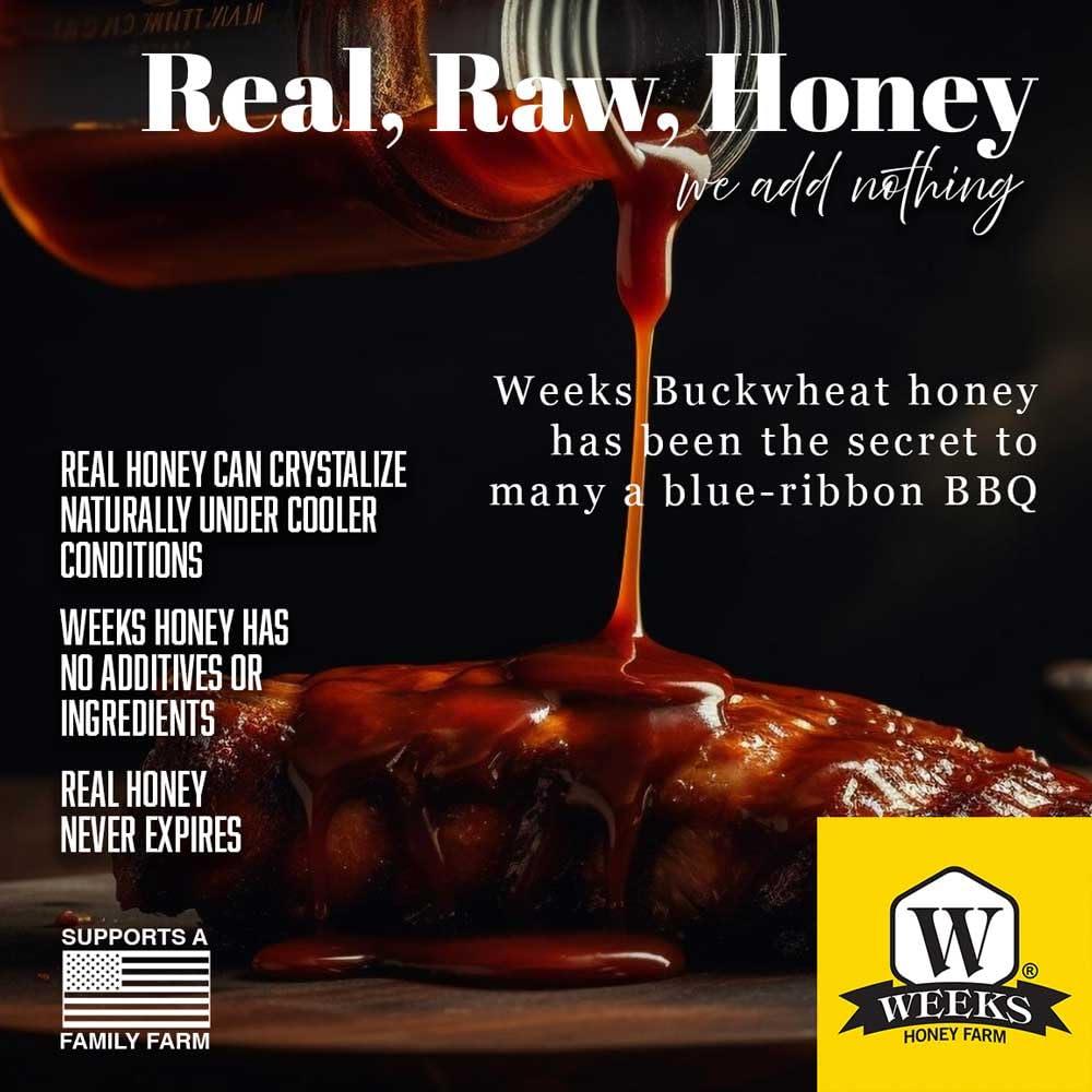 WEEKS HONEY WEEKS HONEY Buckwheat Honey, 16 OZ