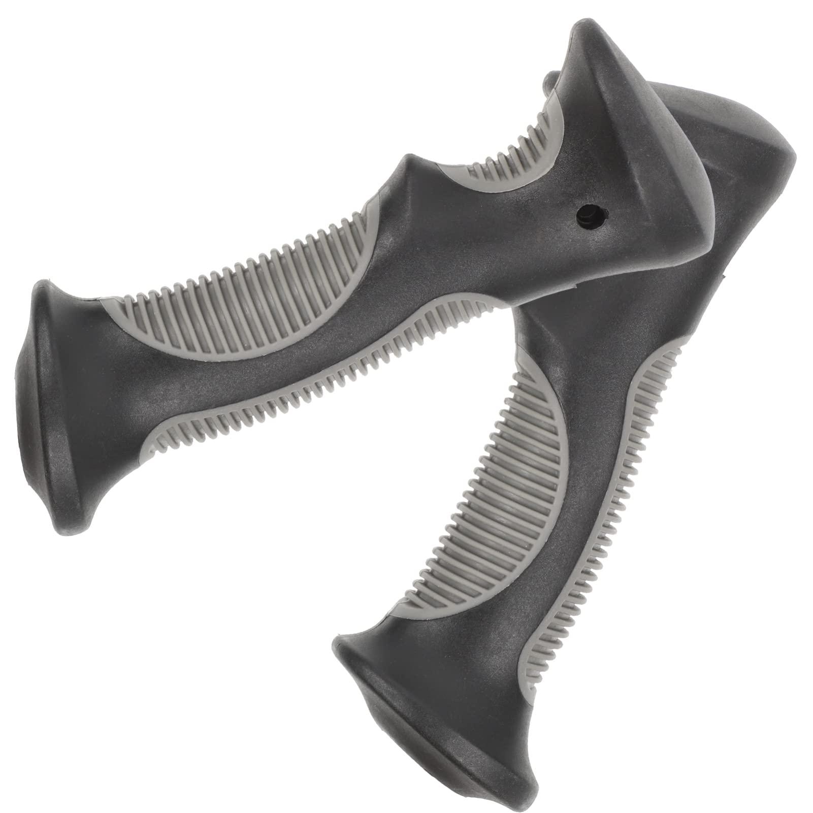 BESPORTBLE BESPORTBLE Trekking Pole Tips Replacement 2pcs Plastic Feet Hiking Pole Protectors Feet Walking Sticks Shock Absorbing Handle for Walking Sticks Tips Accessories