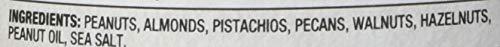 Planters NUT-rition Heart Healthy Nut Mix (9.75 oz Canister, Pack of 3) - Variety Nut Mix with Peanuts, Almonds, Pistachios, Pecans, Walnuts, Hazelnuts & Sea Salt