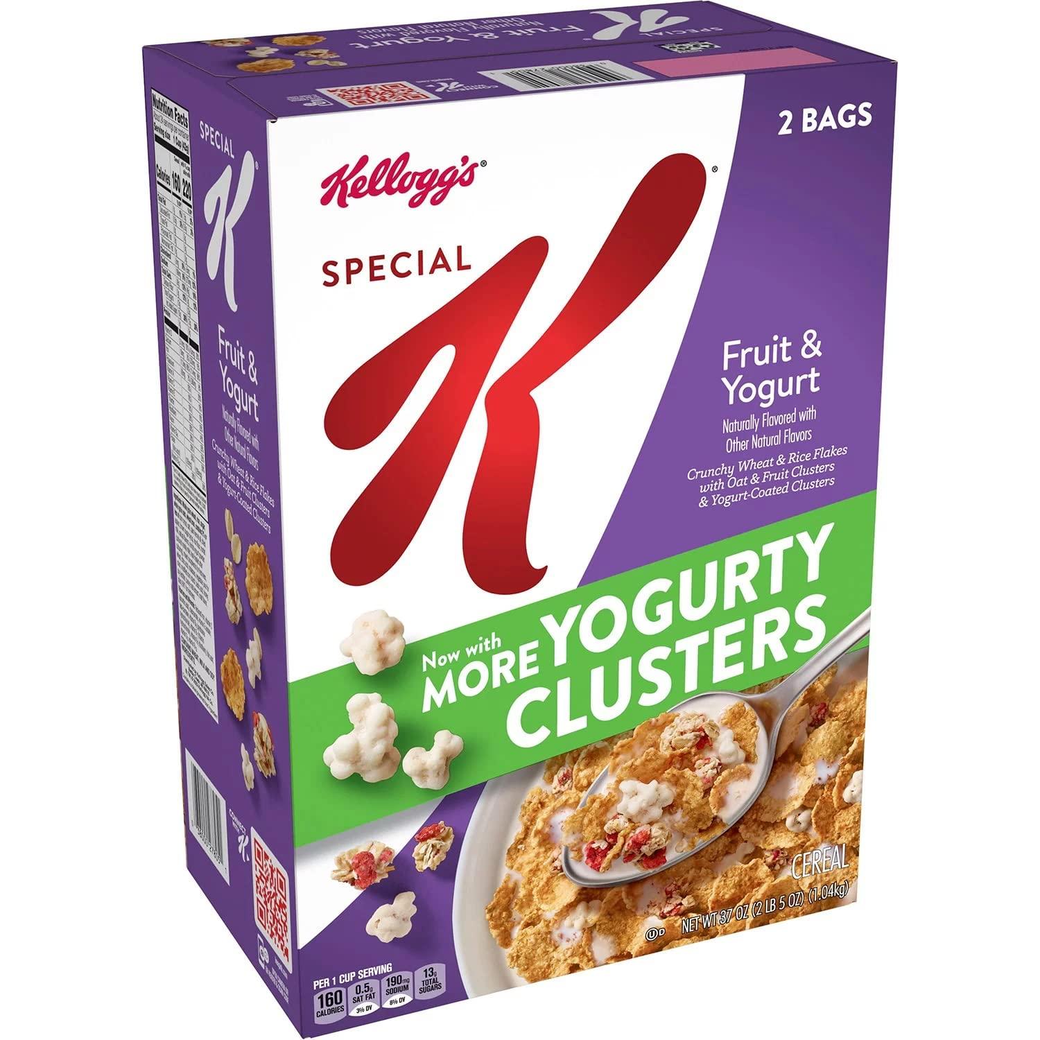 Kellogg's Kellogg's Special K Breakfast Cereal, Fruit and Yogurt (2 pk.)
