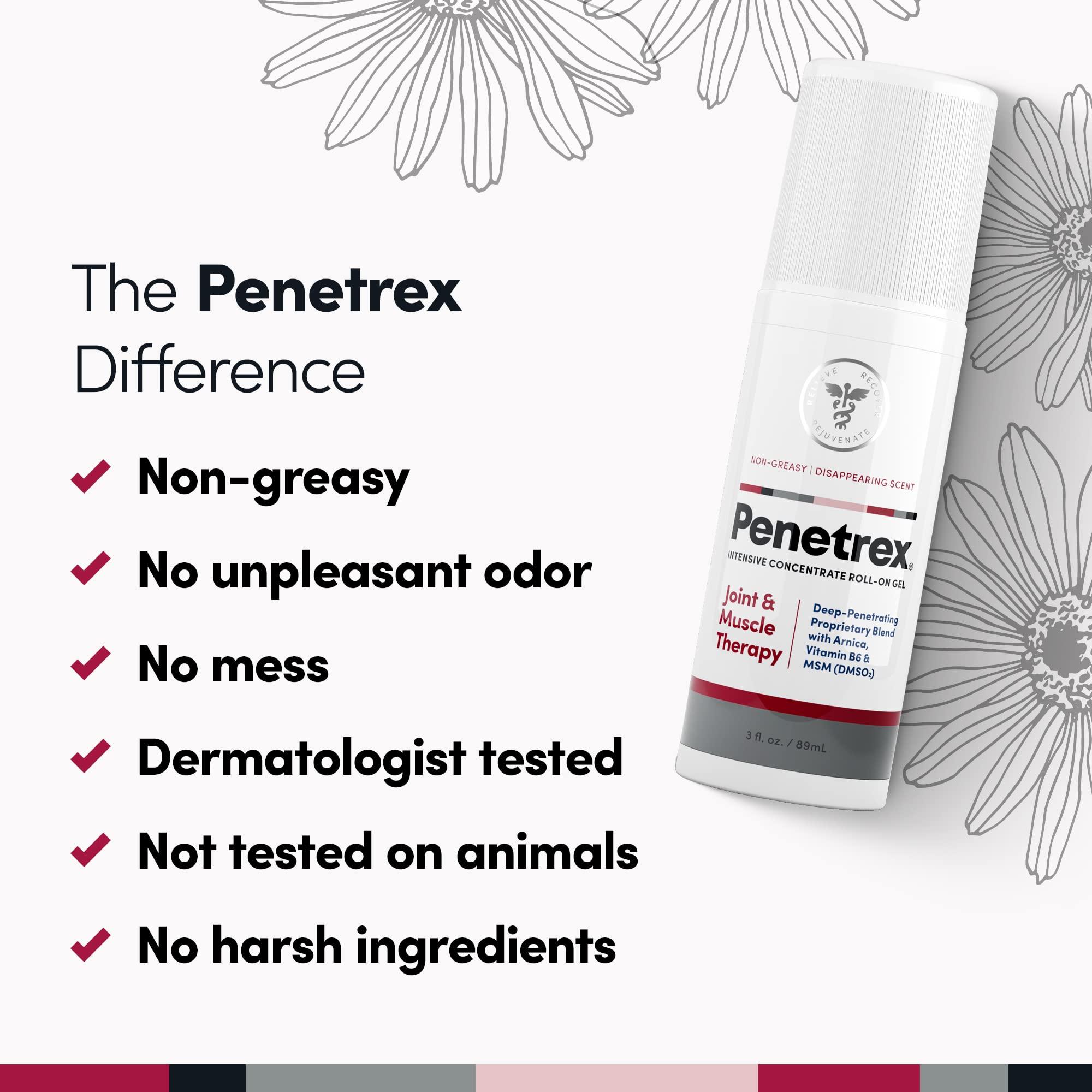Penetrex Penetrex Joint, Muscle and Nerve Support Supplement with 3 oz Joint & Muscle Therapy Roll-On Gel