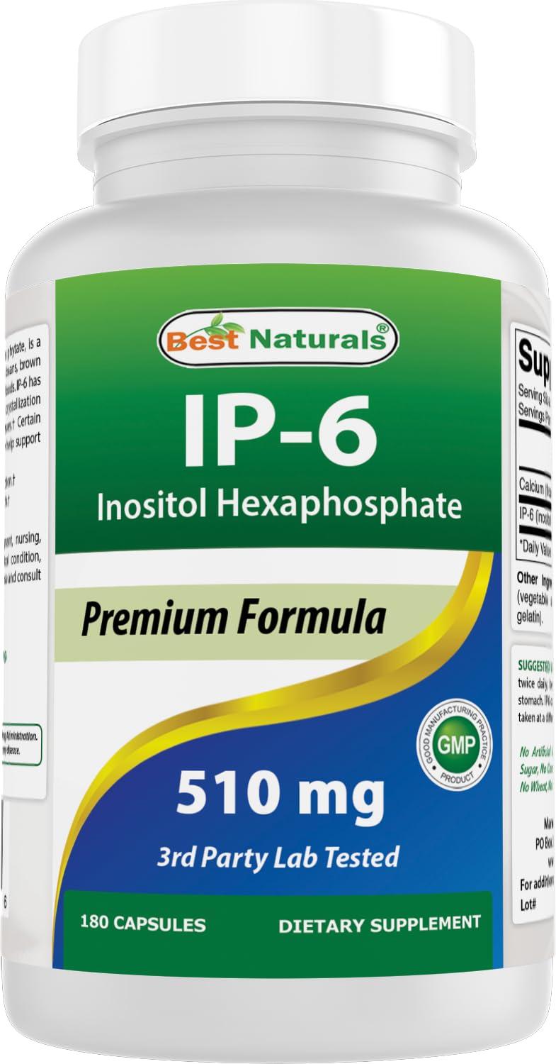 Best Naturals Best Naturals IP-6 510 mg 180 Capsules