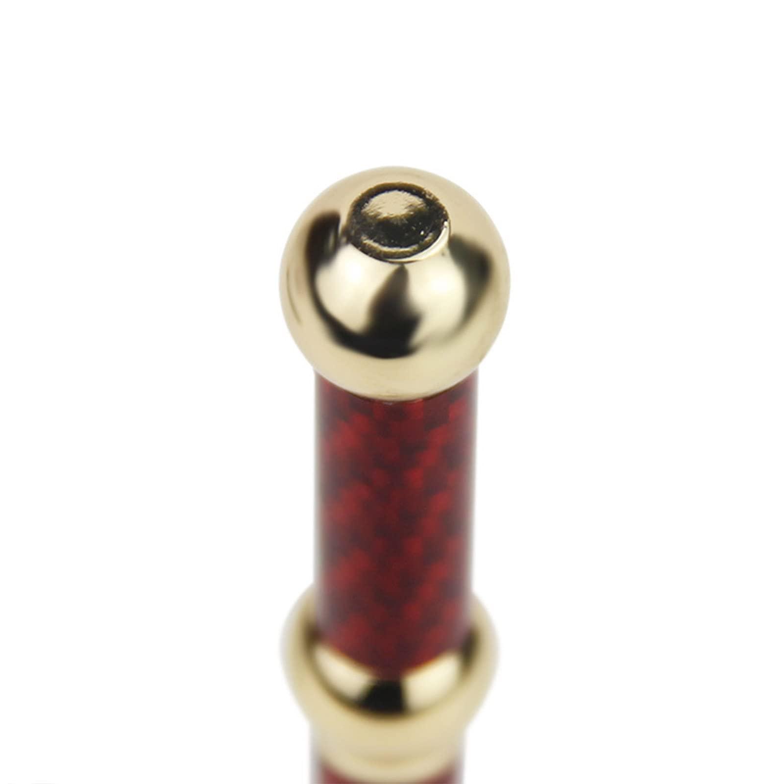 Cofepy Cigar Needle Cutter Vintage Cigar Draw Enhancer Tool Precision Practical Cigar Accessories Cigars Rust-Proof Gift,Red