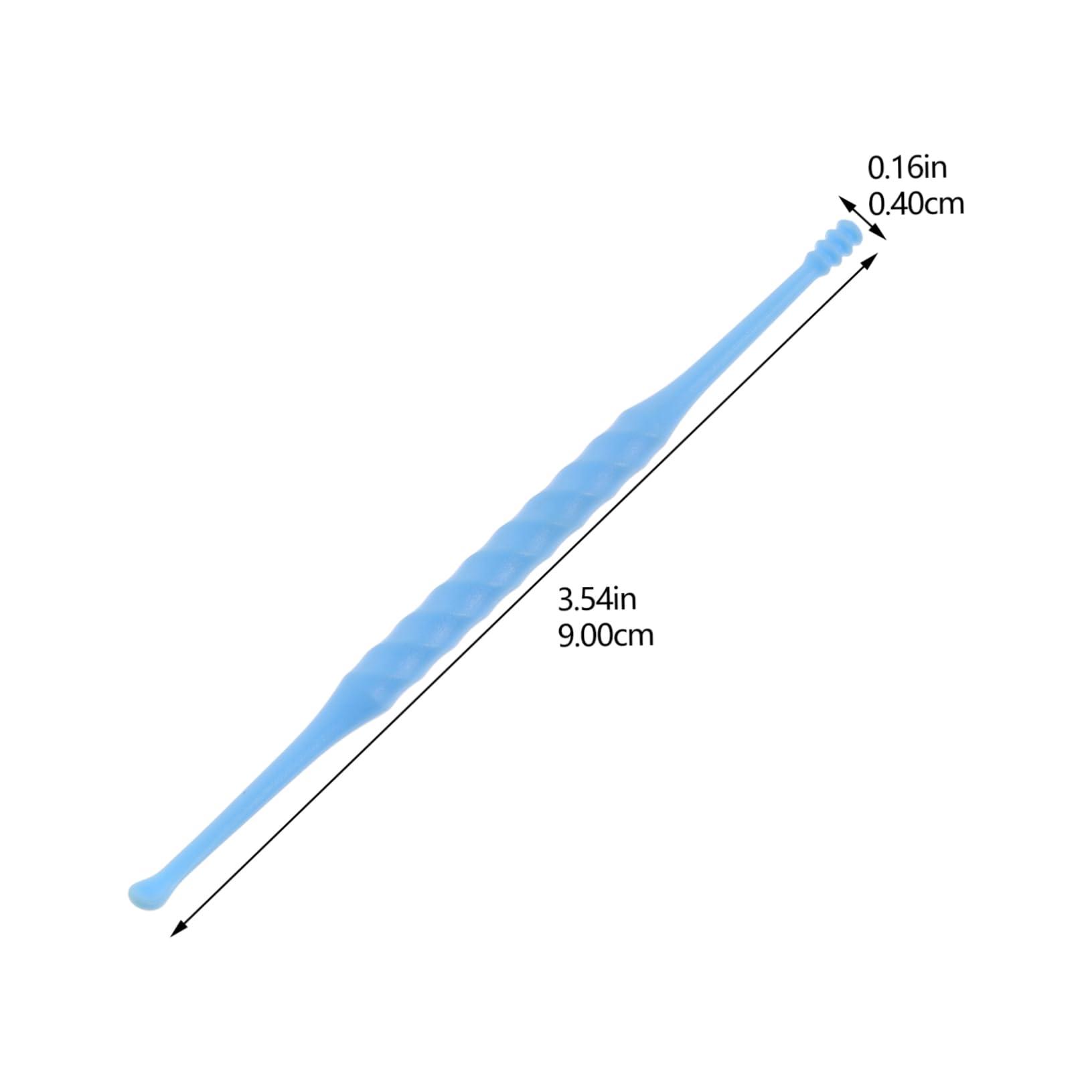 DOITOOL 30pcs Ear Pick Plastic Ear Cleaner Ear Stick Ear Wax Picker Ear Cleaning Kit Earwax Removal Picks Nose Piercing Kit Ear Brush Electric Tool Plastic Earpick Baby Portable Metal