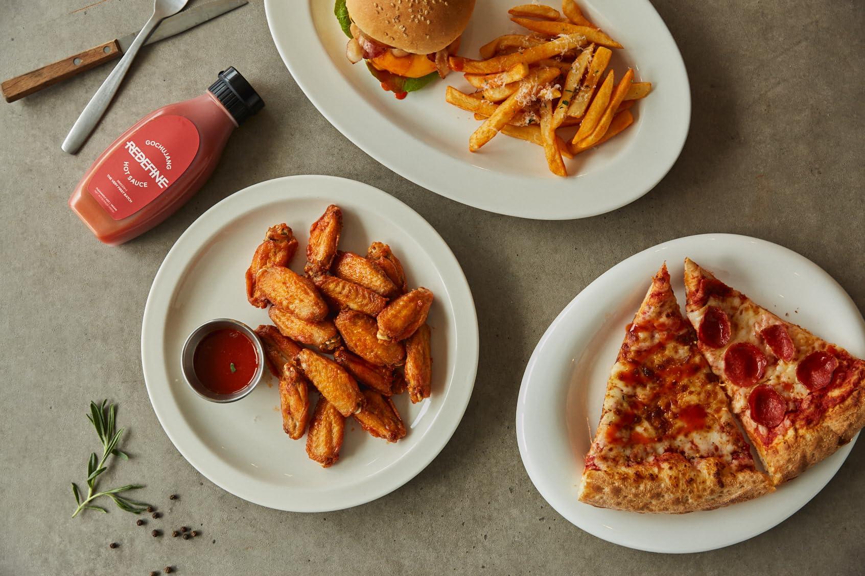 Grace nnvg Redefine Gochujang Hot Sauce, Premium Gourmet Hot Sauce with Rich Natural Flavors for Any Occasion, Pleasantly Hot, Vegan, 10.94oz