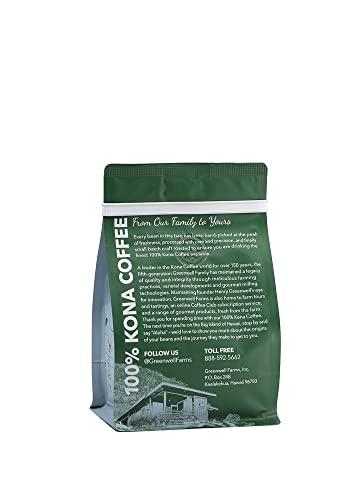 Greenwell Farms Greenwell Farms 100% Hawaiian Kona Coffee - Medium Roast, Whole Bean, 8oz
