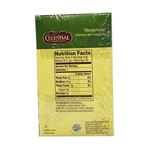 Celestial Seasonings Celestial Seasonings Herbal Tea, Sleeytime, 40 Count
