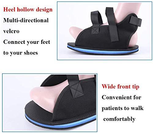 GREUS Cast Shoe Foot Fracture Support Open Toe Plaster Cast Boot Post Op Shoe Toe Valgus Surgical Fixed Gypsum Shoe Walking Boot for Foot Injuries Stable Ankle Joints Postoperative Recovery Pain Relief