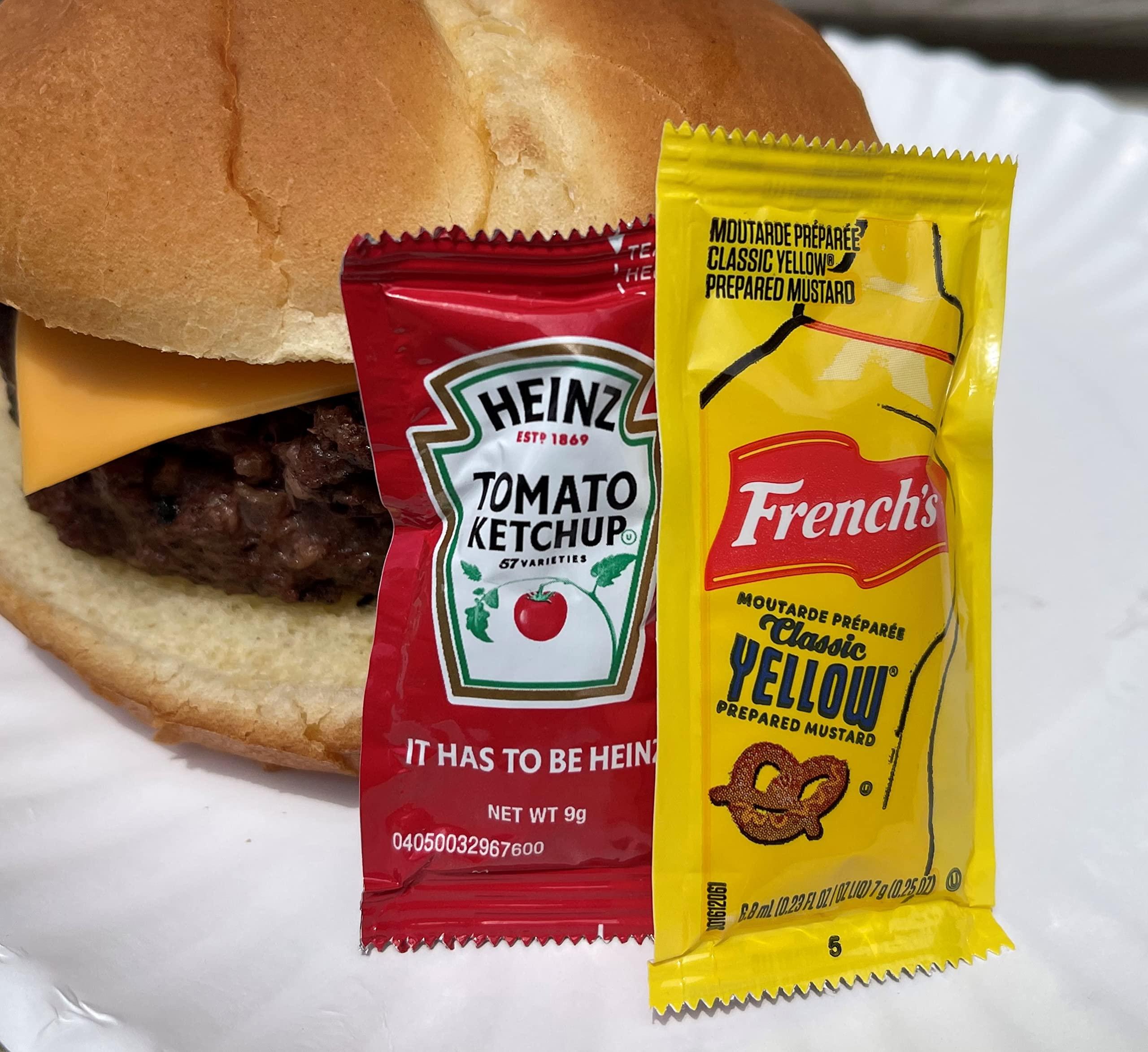 CMC Products Gift Set: Mustard Packets (5.5g) 25 Count with Spreader in Food-Safe Resealable Bag by CMC Products