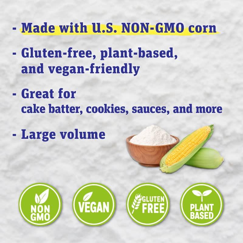 Japan Corn Starch Co., Ltd. Japan Corn Starch Co., Ltd. Cornstarch for commercial use ( made with yellow ), 25 kg [ 55 lb ] , additive-free, manufactured in Japan, bulk, food-grade, baked, confections, fried foods 1.0 Ounce