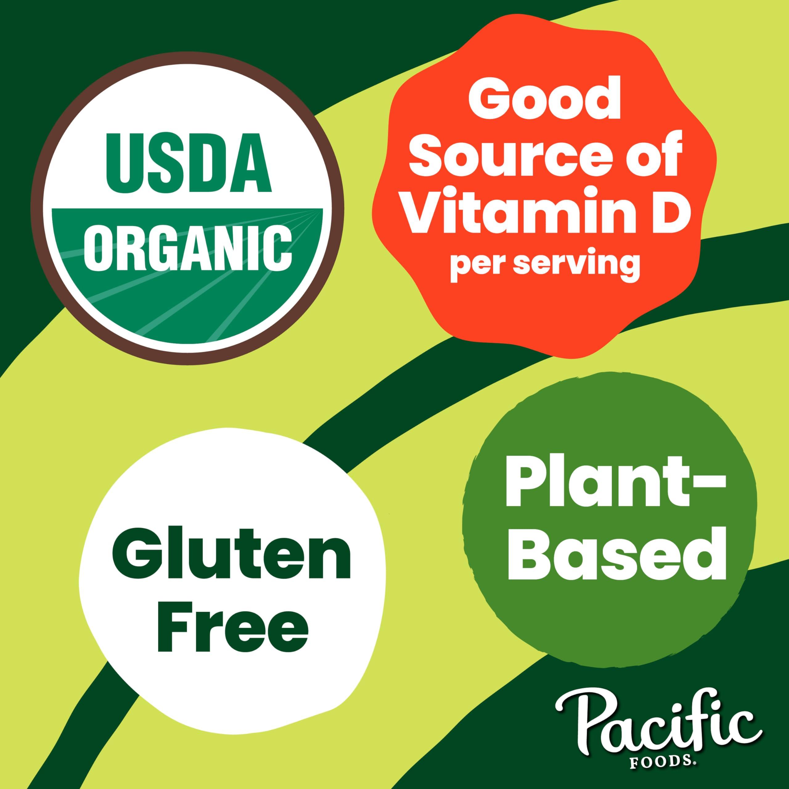 Pacific Foods Pacific Foods Original Organic Almond Milk, Plant Based Milk, 32 oz Carton