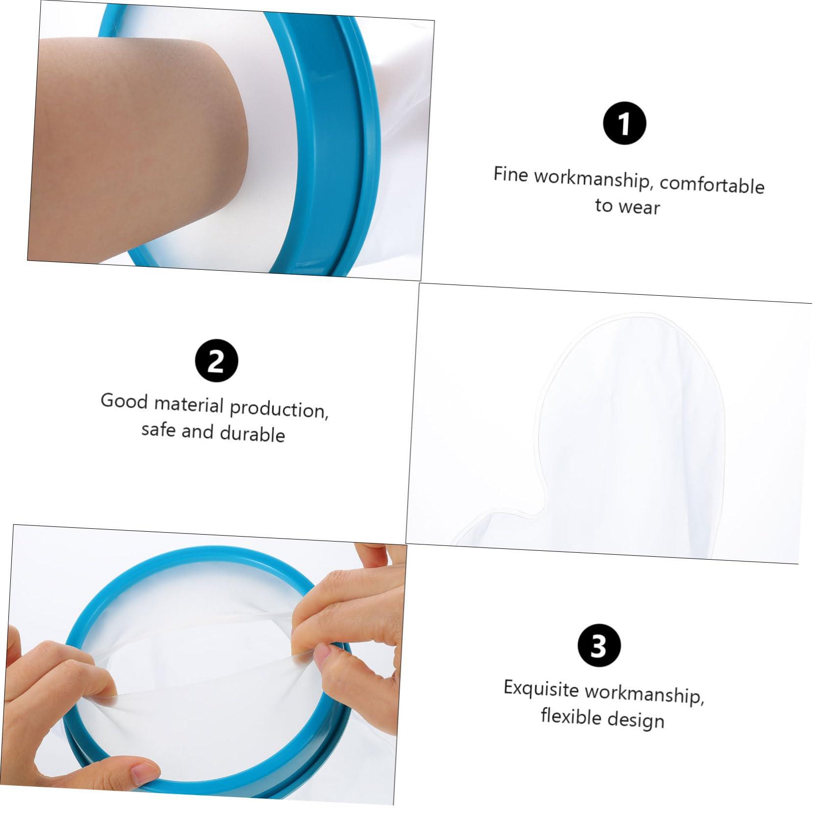 NOLITOY NOLITOY Waterproof Case Waterproof Cast Cover Plaster Shower Glove Shower Protector Hand Protector Waterproof Plaster Protector Arm Cover Take a Bath Silicone Safety Mask