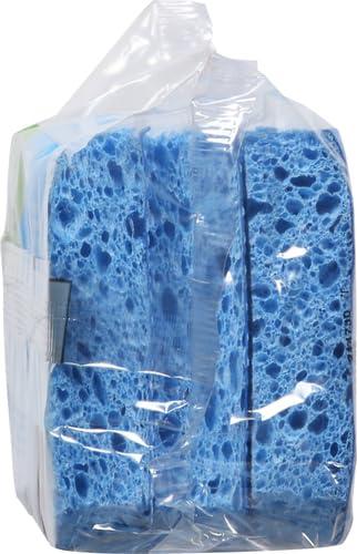 Scotch-Brite Scotch-Brite Scrub Dots Non-Scratch Scrub Sponge, Rinses Clean, for Washing Dishes and Cleaning Kitchen, 3 Scrub Sponges (Pack of 2)
