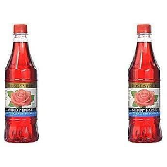 Mahavirx Pack Of 2 - Kalvert Foods Rose Syrup - 23.5 Oz (700 Ml)
