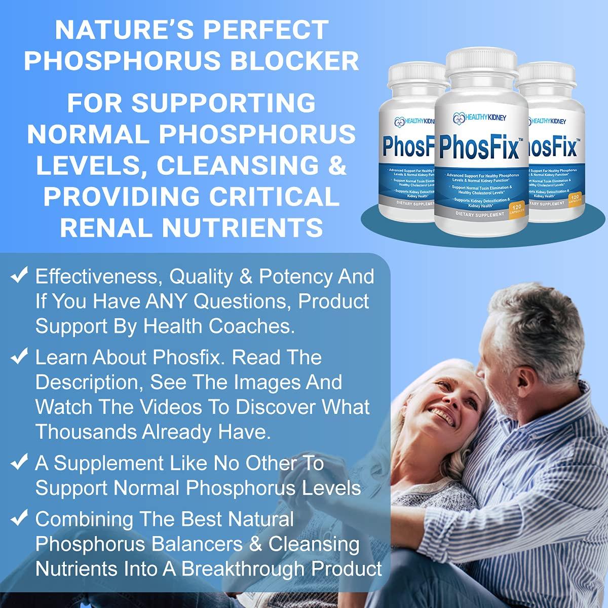 Kidney Restore Kidney Restore & PhosFix 2-Pack Bundle for Supporting Normal Kidney Function, Kidney Health, Phosphorus Levels & More