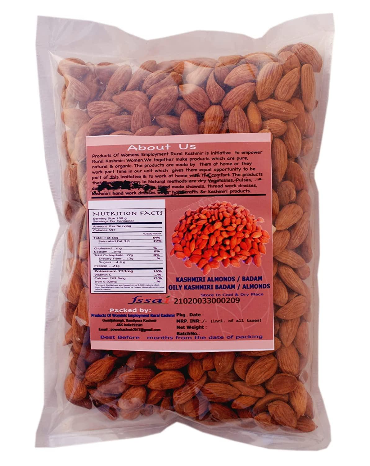 Naturix Naturix Power Kashmir Kashmiri Mamra Badam/Almond Kernels, Kashmiri Badam, Kashmiri Mamra (1)