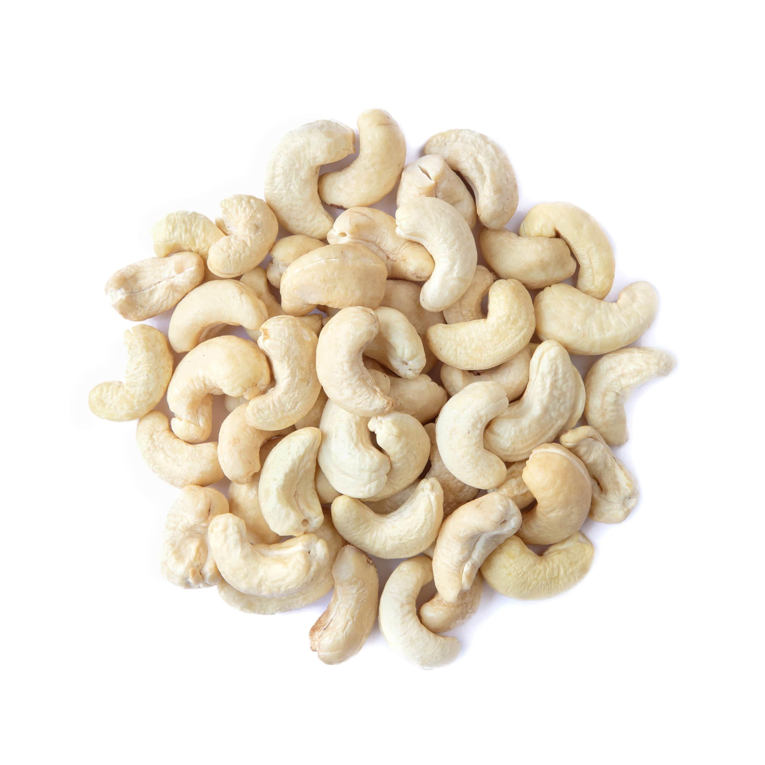 Food to Live Food to Live - Cashew Nuts, 18 Pounds Non-GMO Verified, Large Size W240, Whole Nuts, Unsalted, Kosher, Raw, Vegan, Bulk