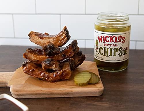 Wickles Wickles Wicked Pickle Chips, 16 oz