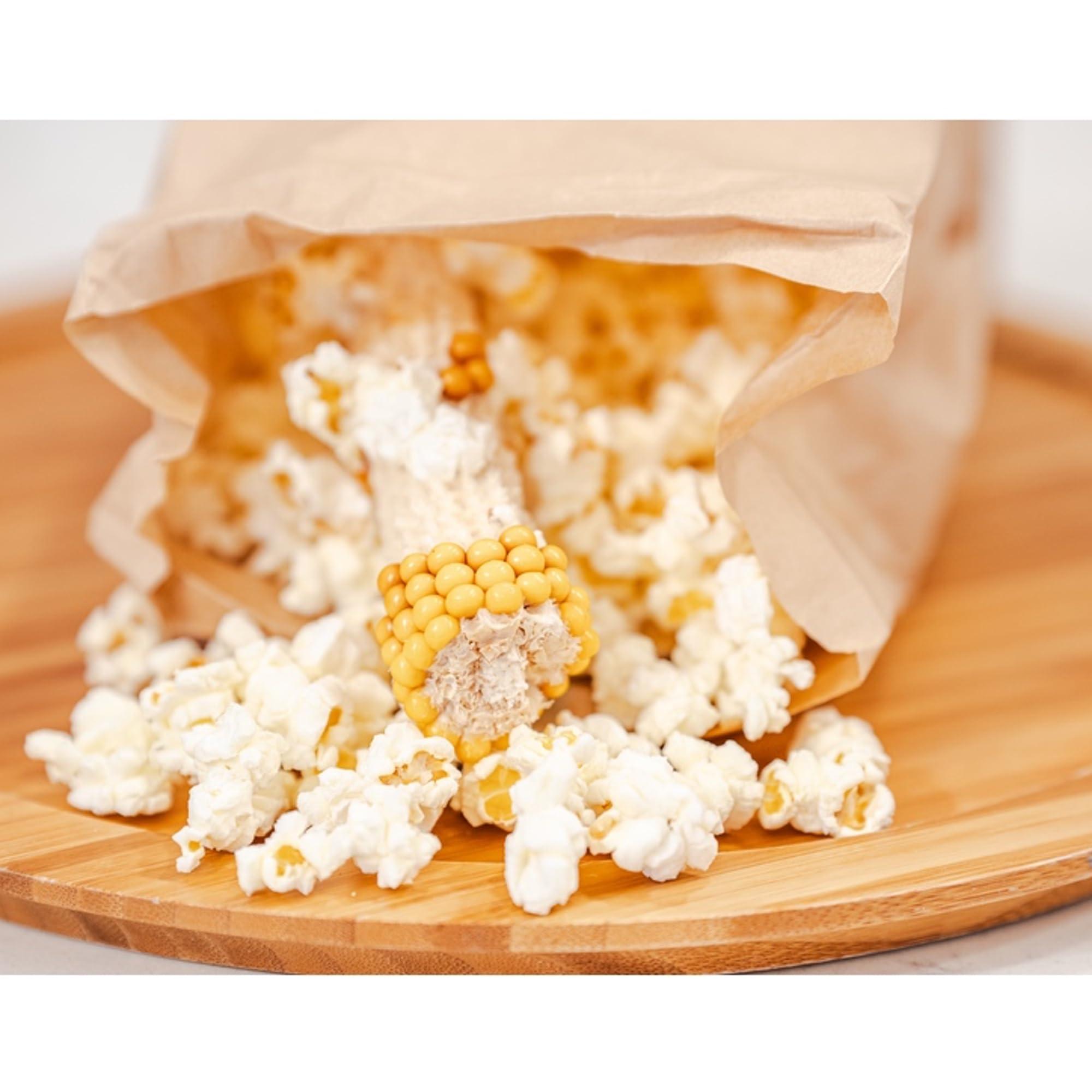 Poppin' Cobs Microwave Popcorn on the Cob - Pops off the Cob | Poppin\' Cobs Popcorn | Individually Wrapped Popcorn Cobs with 3 Bags For Popping | Single Ingredient | Gluten Free | Non-GMO | Single Harvest | Farm Fresh | Farmer Owned