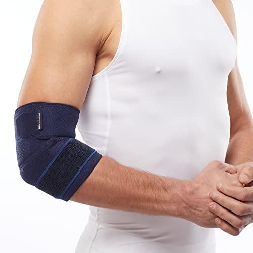 Comforband Comforband Adjustable Elbow Support for Epicondylitis, Tennis Elbow, Golfers Elbow, Bursitis, Elbow Sprains, Strains, Tendonitis, Arthritis, Sports Injury Recovery - Elbow Pain Relief - One Size fits Most