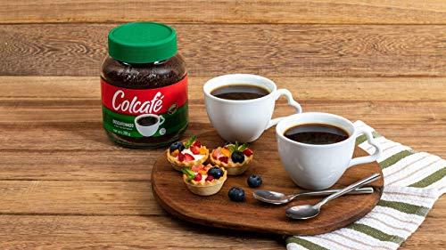 COLCAFE Colcafé Instant Decaf Coffee Jar | Same Great Taste, No Caffeine | Ready in Seconds | 100% Colombian Coffee | 3 Ounce (Pack of 1)