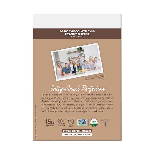 Perfect Bar Perfect Bar Gluten-Free Dark Chocolate Chip Peanut Butter Protein Bar, 4 count, 2.3 oz