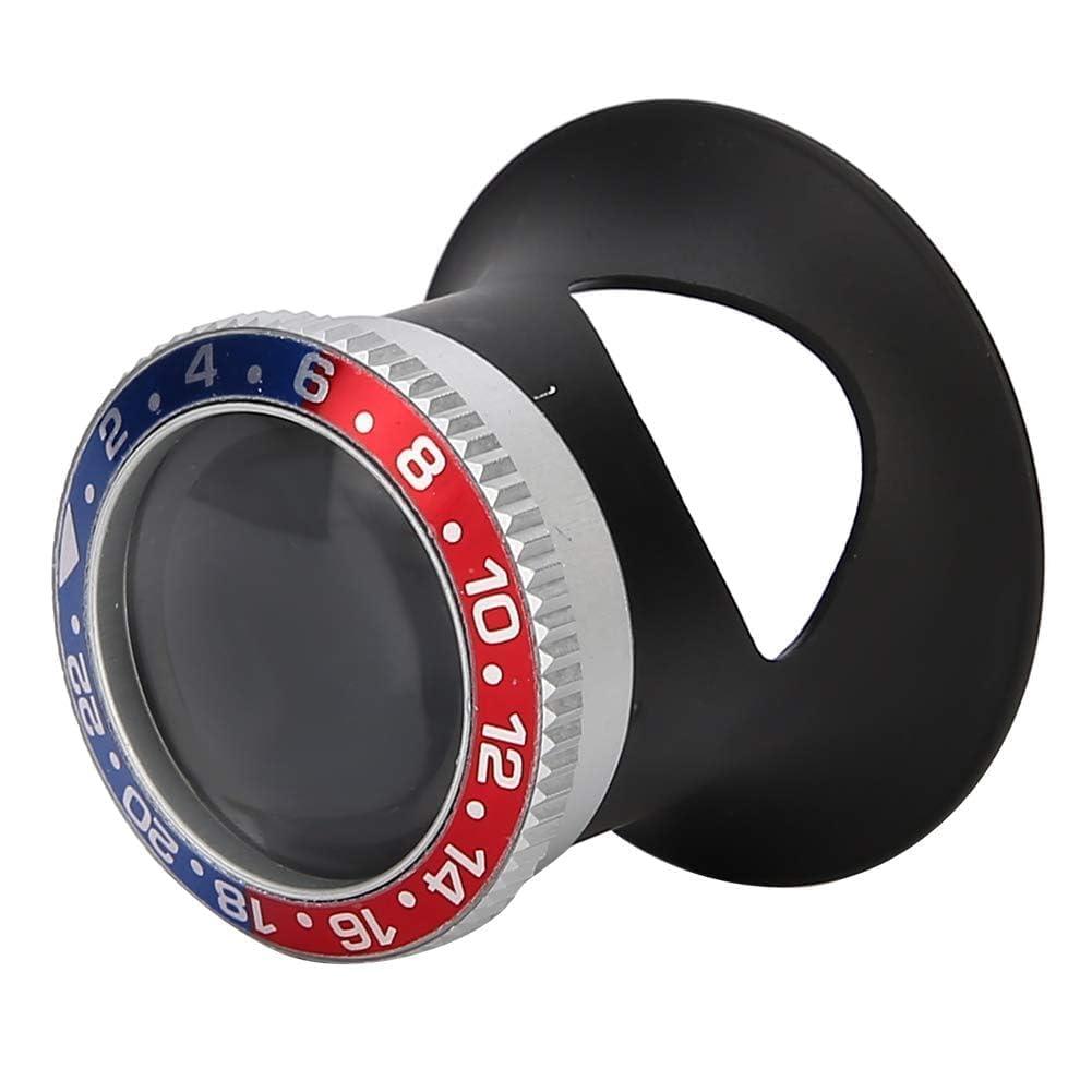 JEOZBM Jewelers Loupe Magnifier Magnifying Glass,15X Repair Magnifier Loupe Tool, Watchmaker Loupe Magnifier Lens Repair Kit forHandicrafts