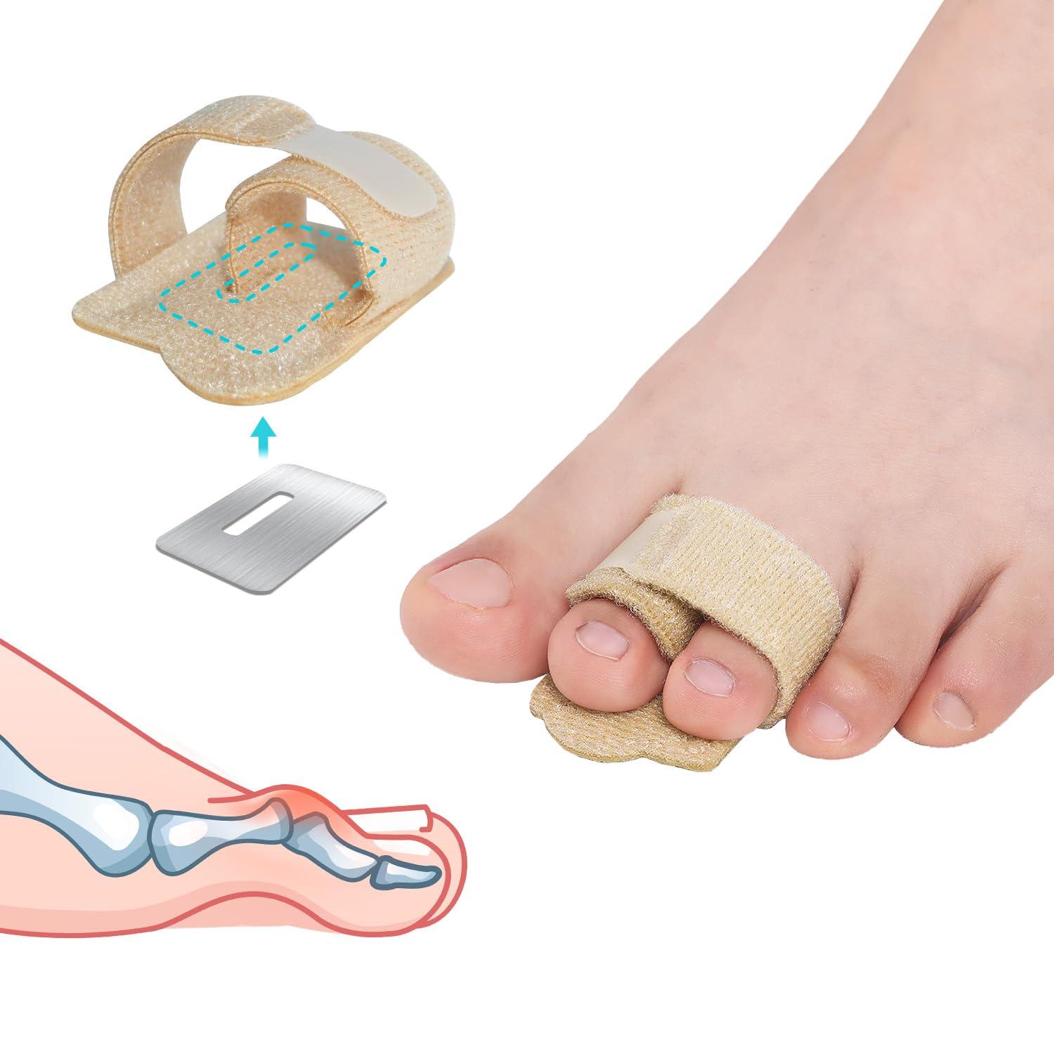 Pozpo Tech Hammer Toe Straightener Corrector Wrap for Women & Men, Hammer Toe Splint Support - 1 in package