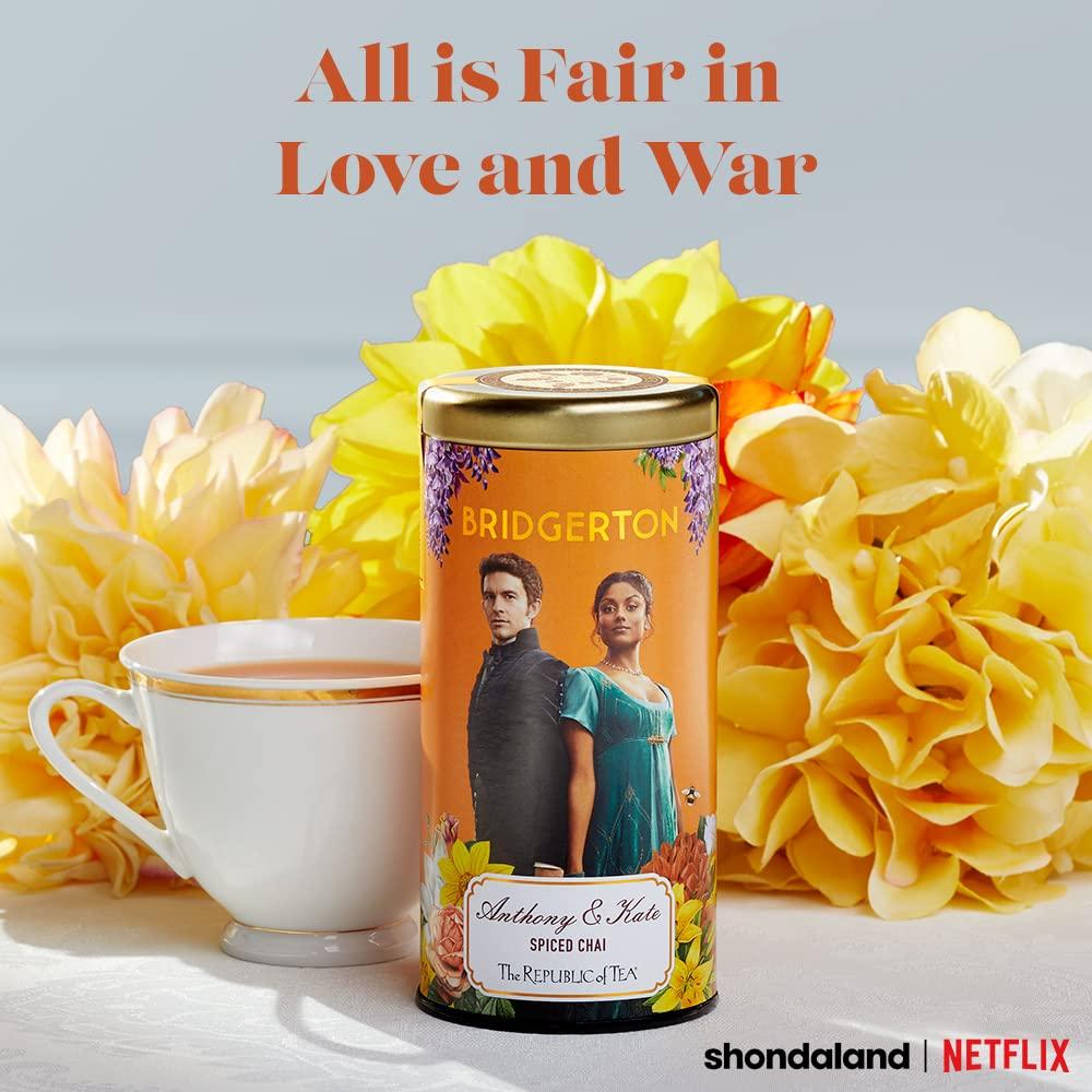 The Republic of Tea The Republic of Tea - Bridgerton Anthony & Kate's Spiced Chai, 36 Tea Bags