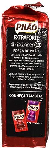 BRCOFFEE Café Pilão Extraforte (Extra Strength Coffee) 500 Grams
