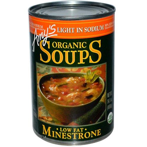 Amy's Amy's Organic Light in Sodium Soup Minestrone -- 14.1 fl oz