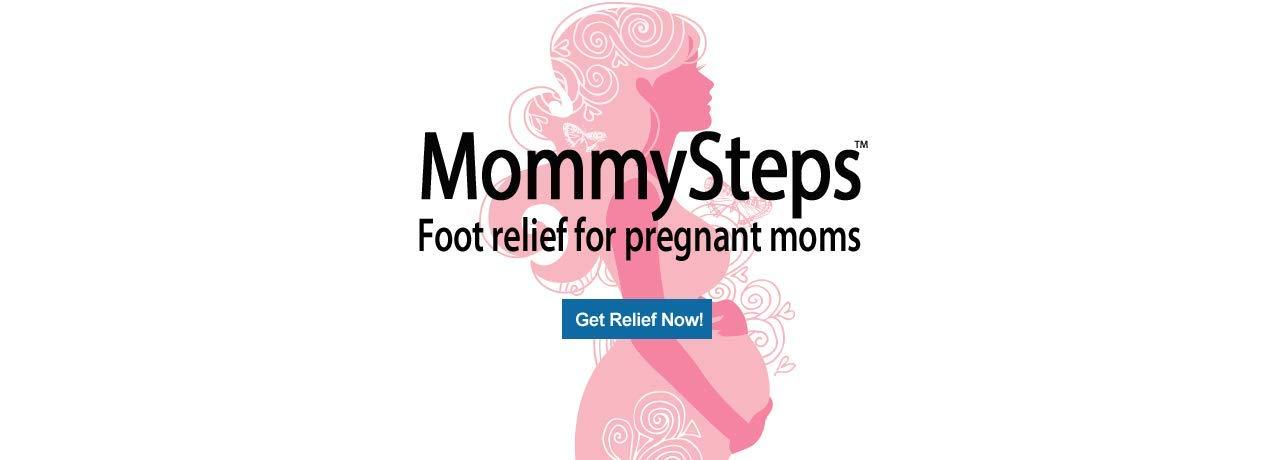 MommySteps Maternity MommySteps Maternity Insoles Ultra-Thin Pain Relief-Comfortable Flats | Black Women's 10.5-11
