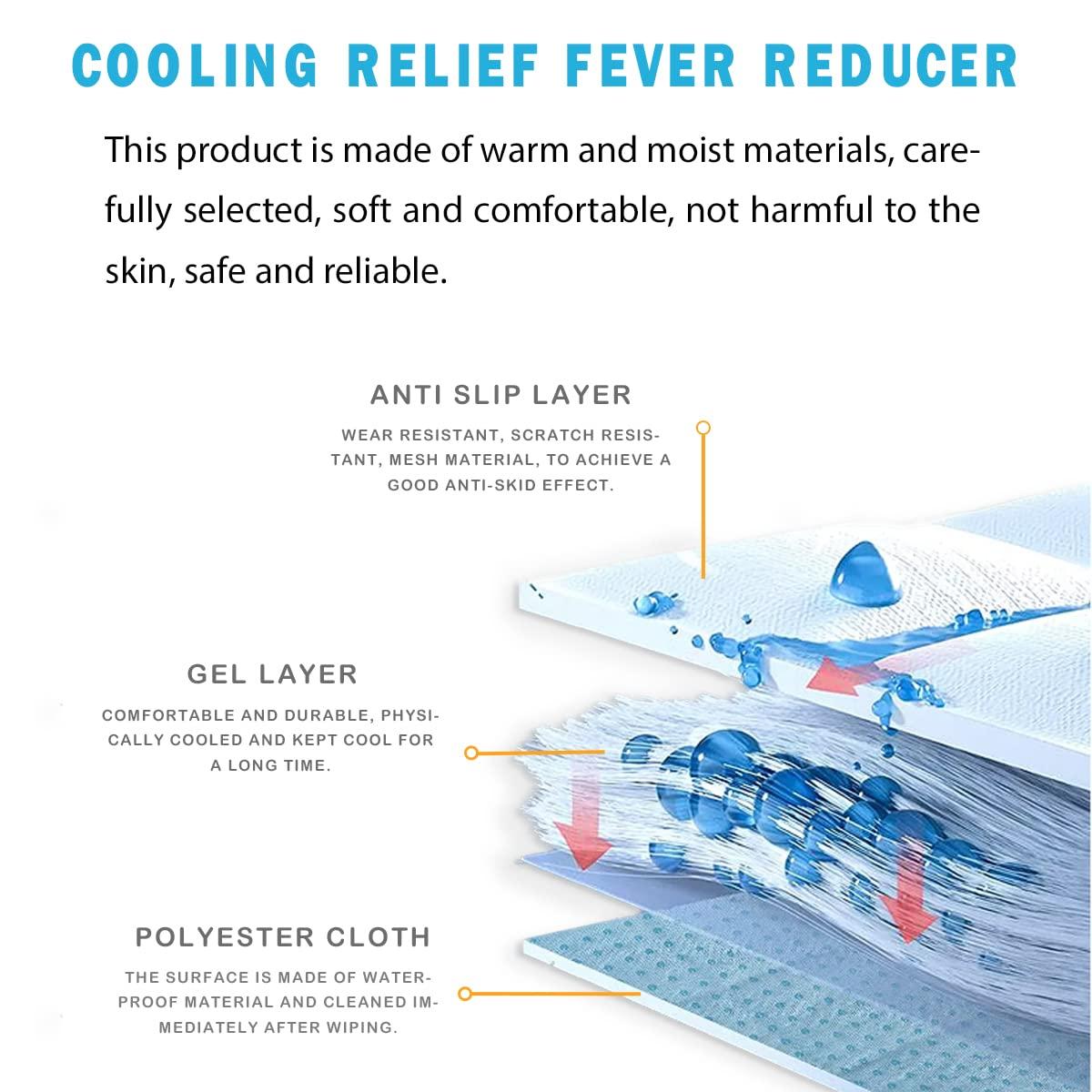 HI FINE CARE Ice Cooling Mat, Gel Cooling Cold Mat Pain Relief, Injuries Mesh Fabric Hot Cold Therapy Pack for Back, Shoulder, Knee, Belly Green 18in×18in (Green)