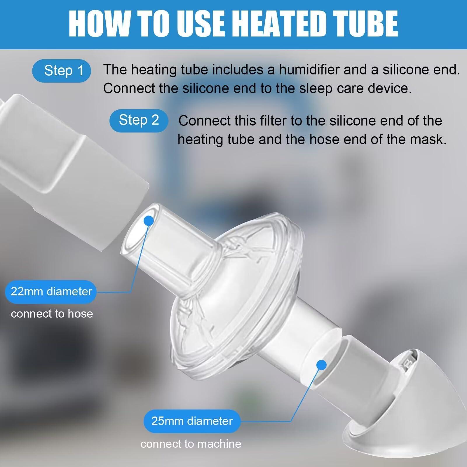 HNYG 10 Pack Universal CPAP Filters for ResMed CPAP Machines,Individually Packing CPAP Air Dilters,CPAP Supplies for Improve CPAP Experience