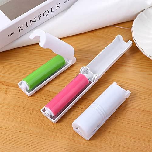 Generic Lint Rollers Reusable Washable Sticking Roller Lint Remover Household Cleaning Tools for Clothes Pet Hair Remover Dust Cleaner(Blue)