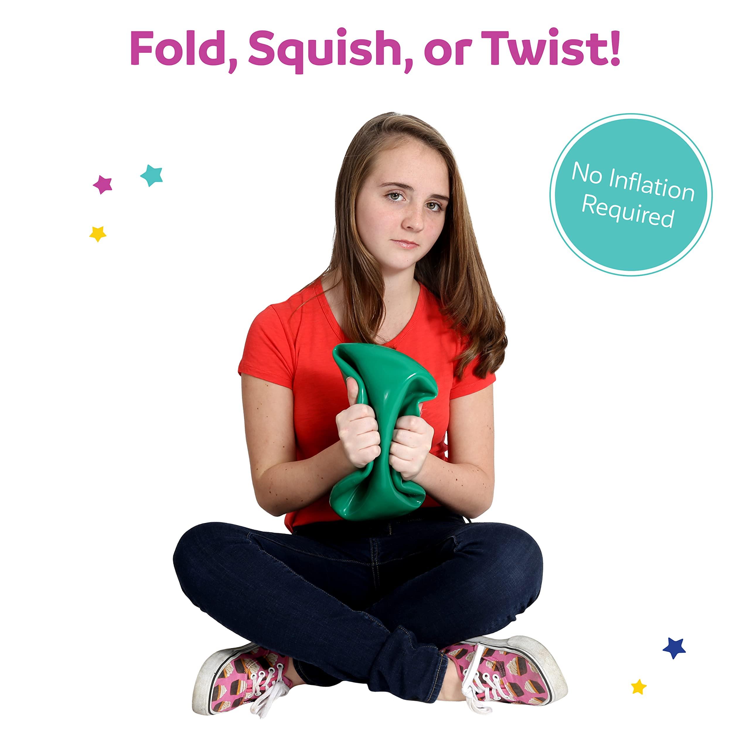 Fun and Function Fun & Function - Gel Wobble Cushion - Wiggle Seat for Sensory Kids - Wobble Chair Cushion for Home or Classroom - Flexible Seating Sensory Seat - Wobble Disc for Ages 3+