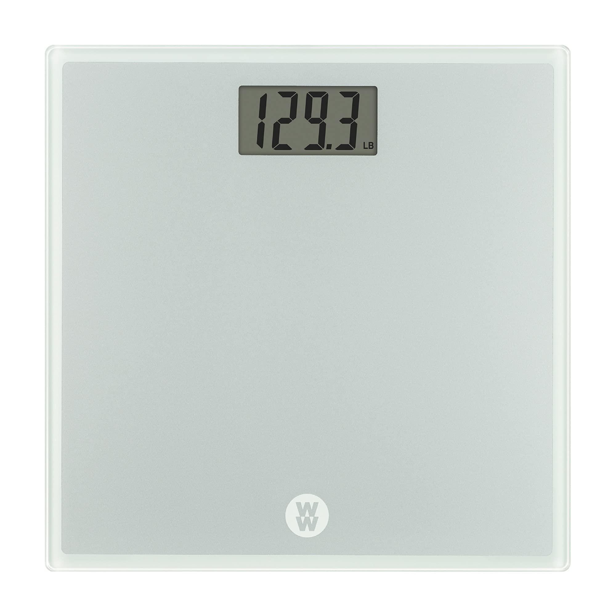 Conair Weight Watchers Scales by Conair Scale for Body Weight, Digital Bathroom Scale in Glass