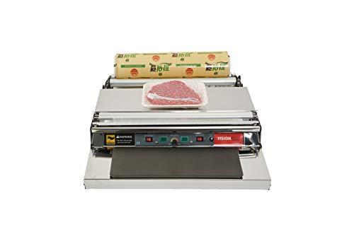 VisionTechShop VisionTechShop VTH-500, 20 Inch / 500 mm Hand Wrapping Machine Film Wrapper for Food Packaging, Large Tray, MADE IN KOREA