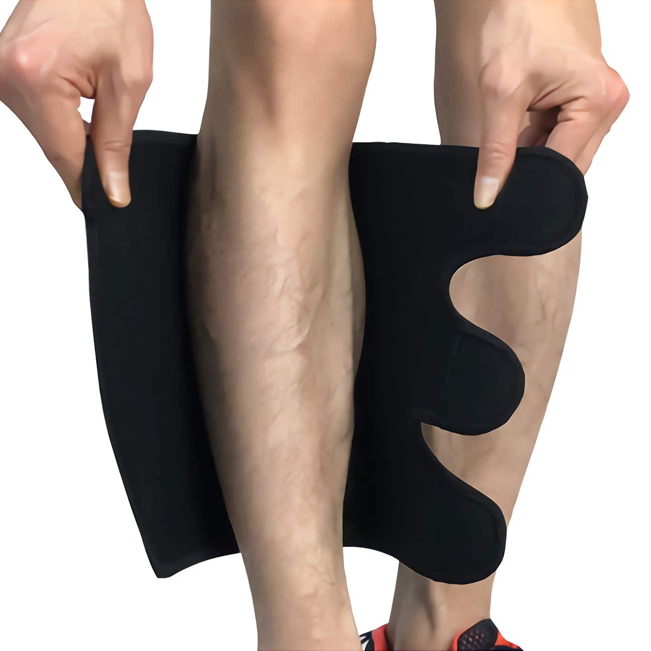 Heekooi Heekooi Calf Brace, Shin Splint Brace 1 Pair, Shin Splints Leg Pain Relief Support, Calf Brace for Torn Calf Muscle, Swelling, Edema, Adjustable Calf Support, Shin Brace for Women & Men (X-Large)