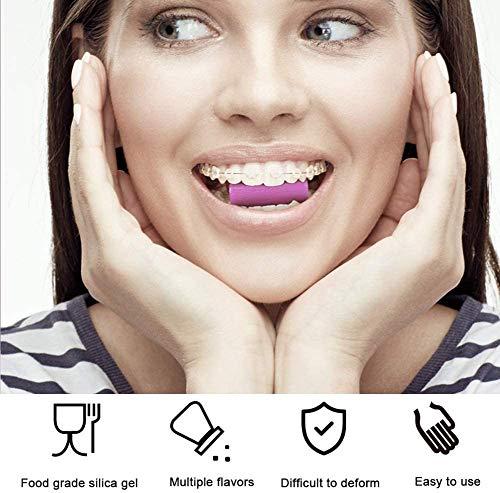 Chargenyang Chargenyang 15 unidades Alineador Chewing para bandejas Invisalign, asientos de bandeja para ortodoncia (5 cajas)