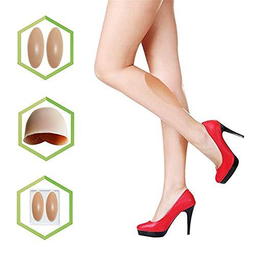F & Y F & Y Silicone Leg Onlays Silicone Calf Pads for Crooked or Thin Legs