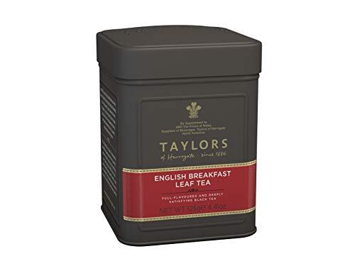 Taylors of Harrogate Taylors of Harrogate English Breakfast Loose Leaf, 4.41 Ounce Tin (Pack of 6)