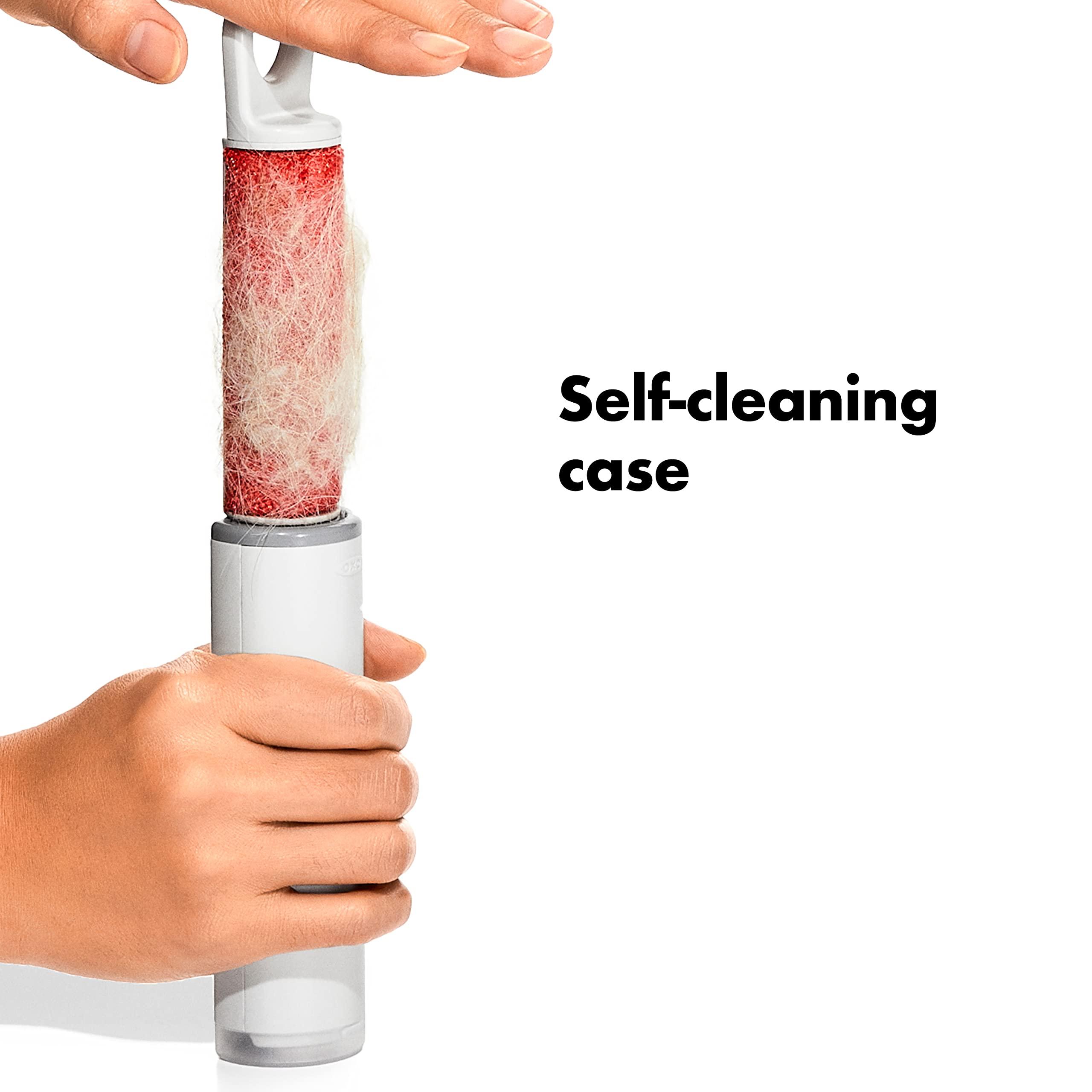 OXO OXO Good Grips Reusable Lint Roller, Gray, 1 Count (Pack of 1)