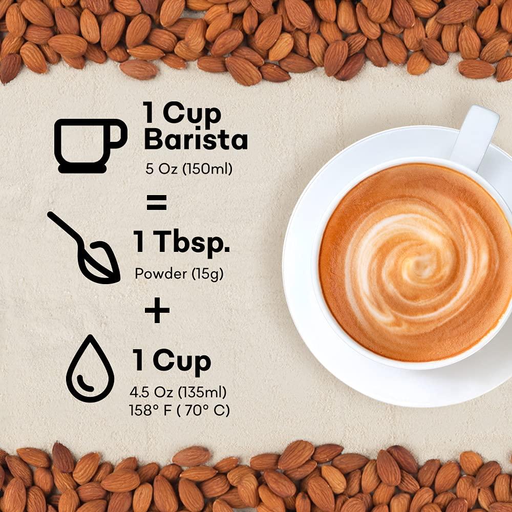 NULLIAV NULLIAV | Barista Mediterranean Almond Milk Powder Original 14.8 Oz.