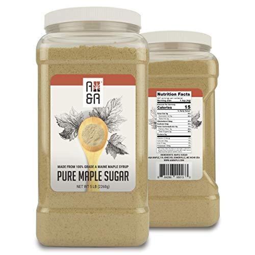 Maple Pure Maple Sugar - 5 Pounds - A&A Maple