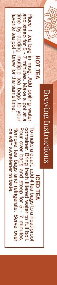 Davidson's Davidson\'s Organics, Tulsi Rooibos Chai, 8-count Tea Bags, Pack of 12