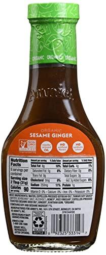 Annie's Homegrown Annie's Naturals Sesame Ginger Vinaigrette - Organic, 8-Ounce (Pack of 6)