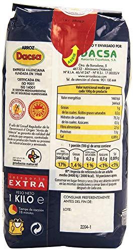 Dacsa Arroz Rice Dacsa Round Rice D.O. Valencia - 2 bags of 2.2 LBs