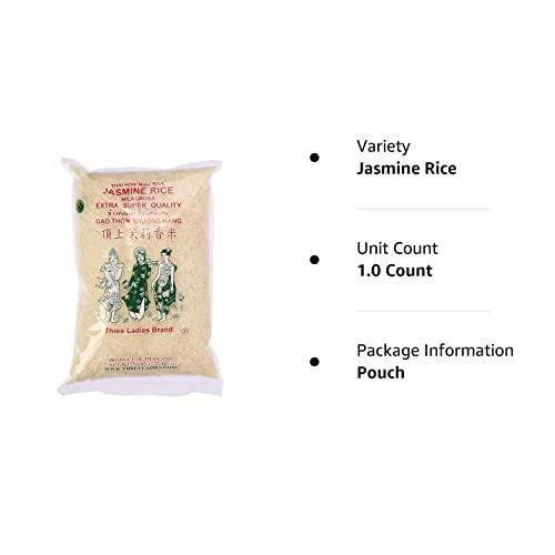 Three Ladies 2 set Three Ladies Jasmine Rice Long Grain 5 lbs (011109)